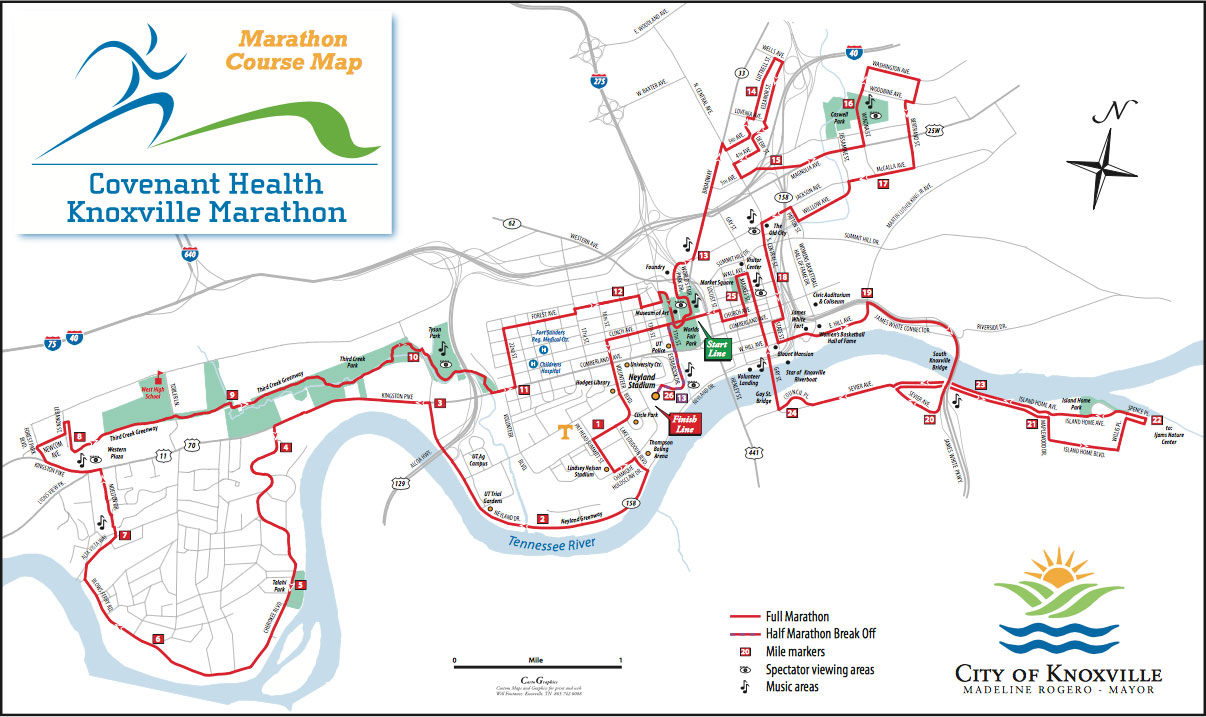 Course Maps Knoxville Marathon